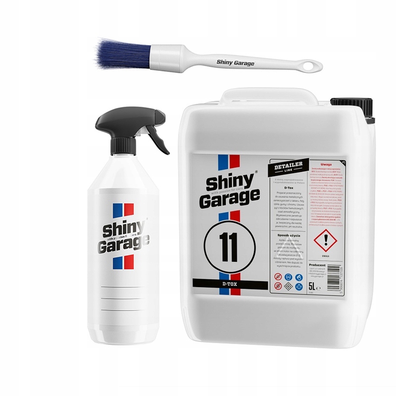 Zestaw deironizer do lakieru Shiny Garage D-Tox 5L