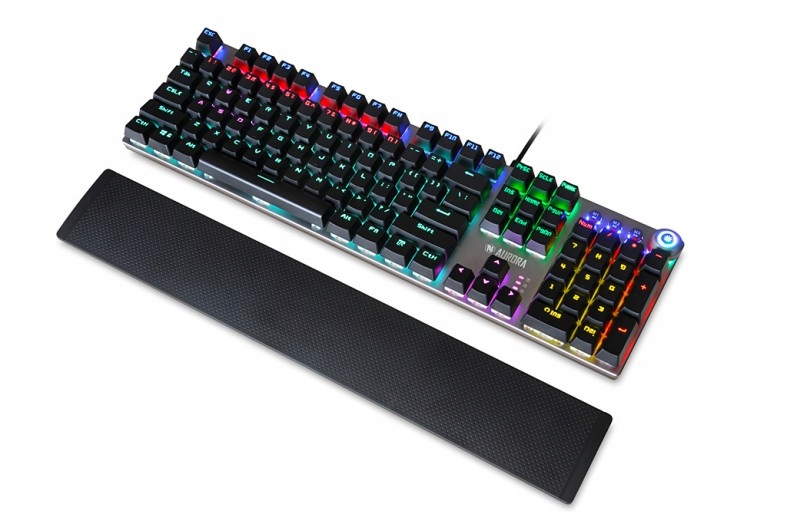 Купить МЕХАНИЧЕСКАЯ ИГРОВАЯ КЛАВИАТУРА RGB С ПОДСТАВКОЙ: отзывы, фото, характеристики в интерне-магазине Aredi.ru