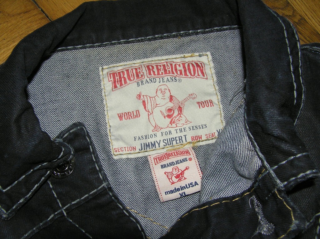 TRUE RELIGION DENIM JACKET rozm S/M S.Stan - 11171199277