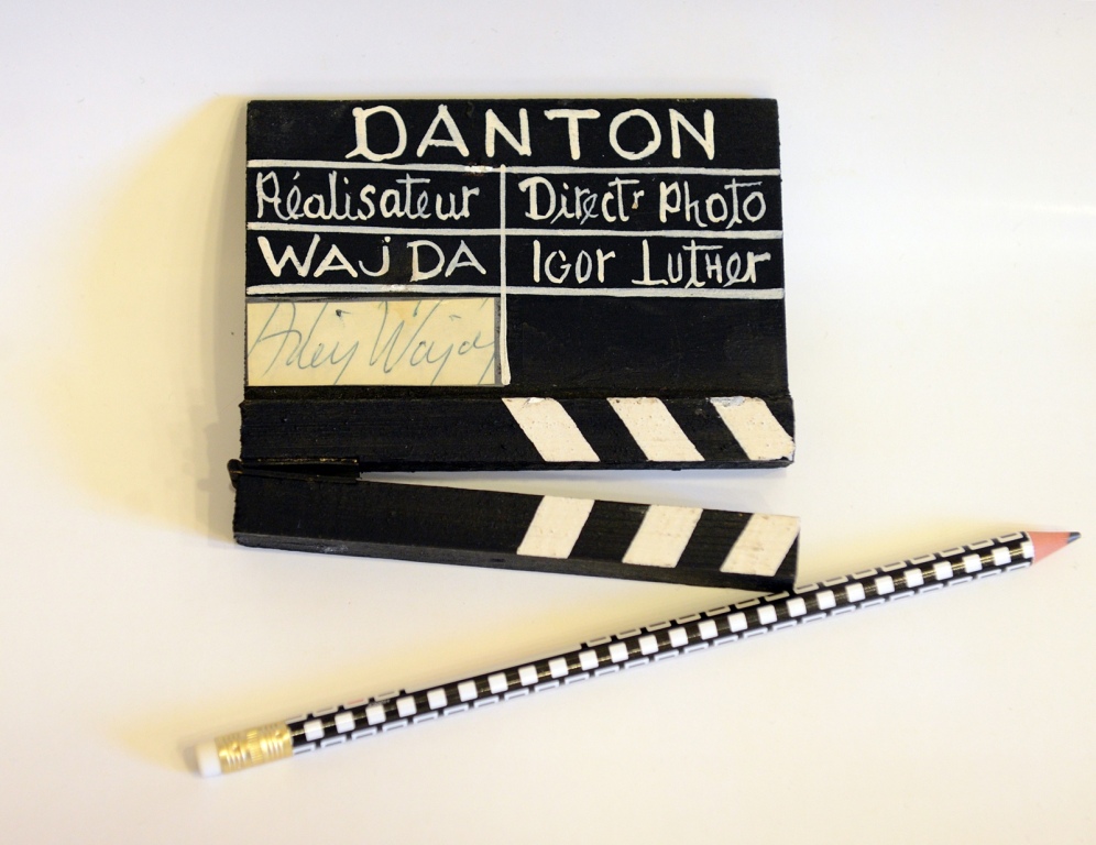 Klaps Allana Starskiego z filmu "Danton"