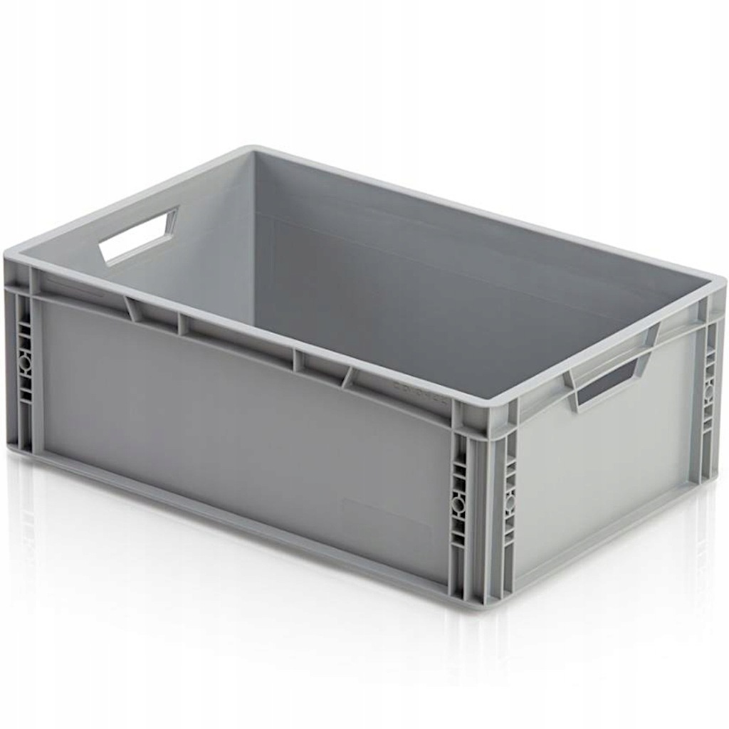 Skrzynka magazynowa transportowa PP 1/4 EUR 600x400x220mm