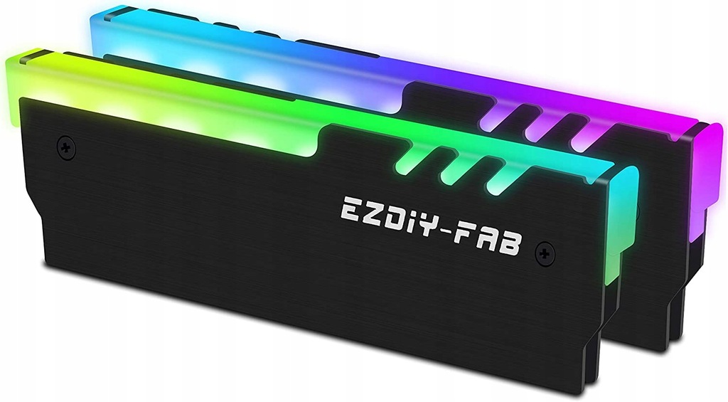 EZDIY-FAB 5 V ARGB RAM chłodziarka DDR 2 szt.