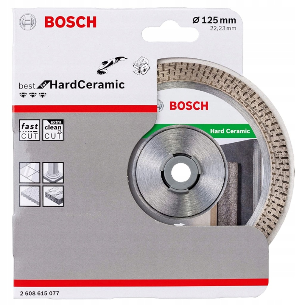 Tarcza diamentowa Bosch 125x22,23 mm 2608615077