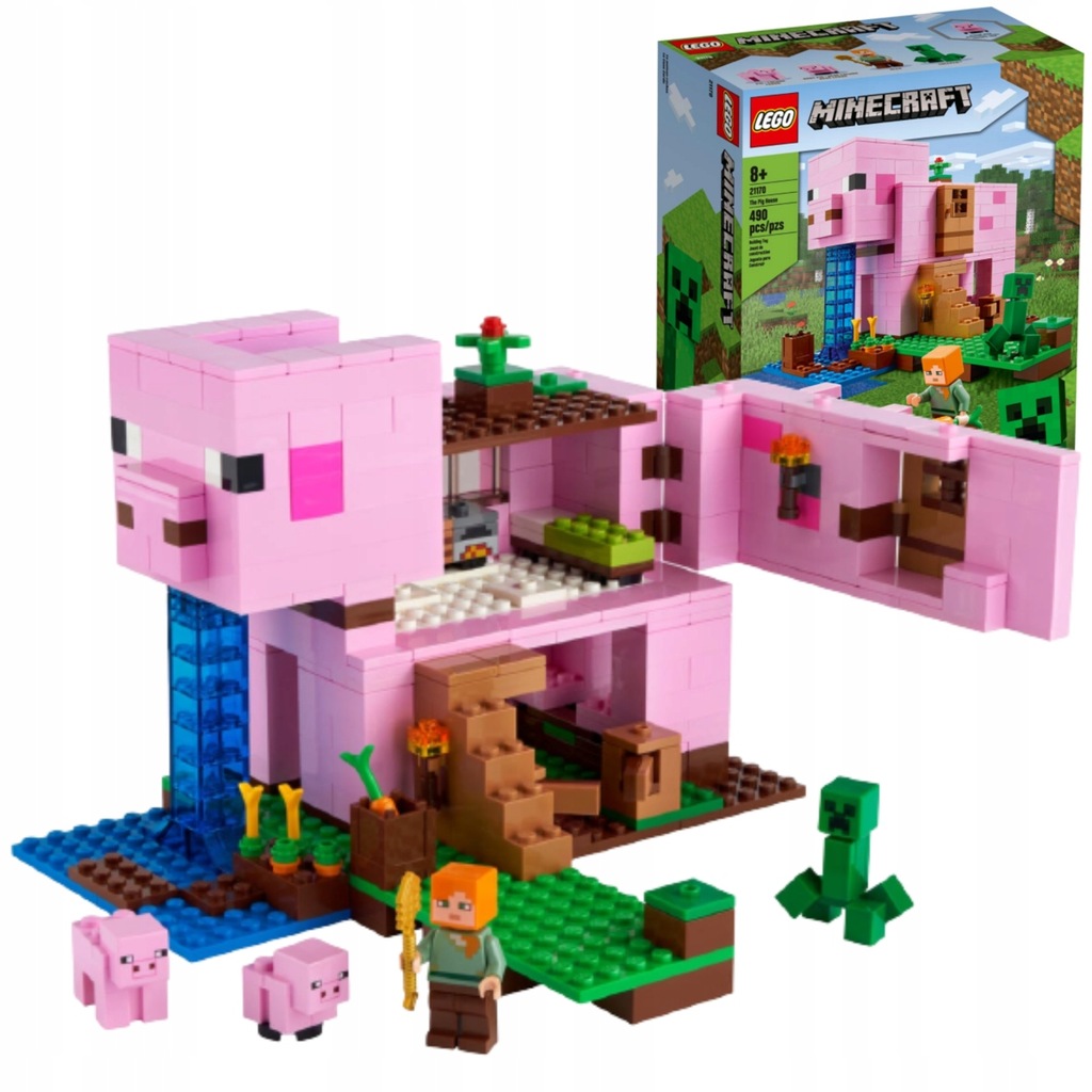 LEGO 21170 MINECRAFT Dom w Kształcie Świni