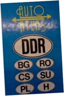 Auto Atlas DDR - praca zbiorowa