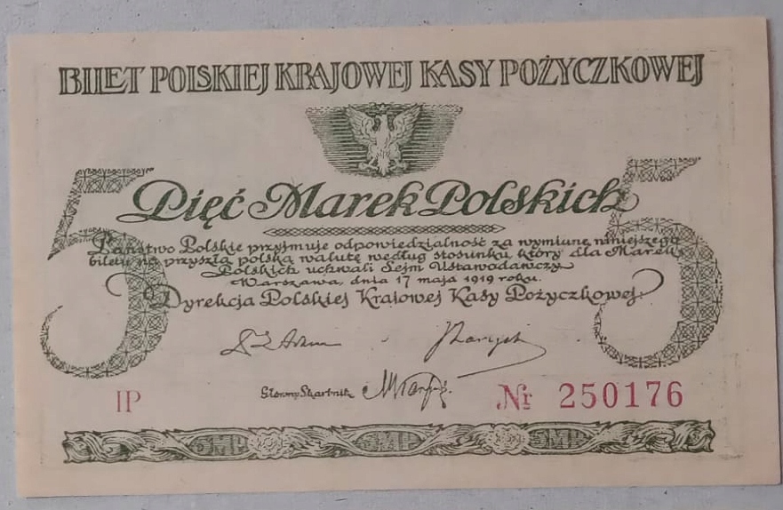 5 Marek polskich 1919