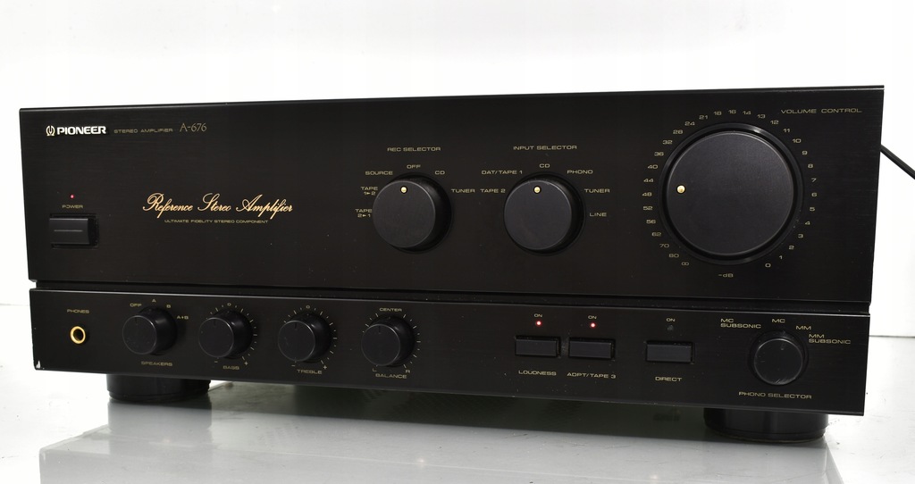 PIONEER A-676 Wysokiej klasy wzmacniacz stereo