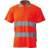Koszulka polo ostrzegawcza pomarańcz VWPS01-BO/S