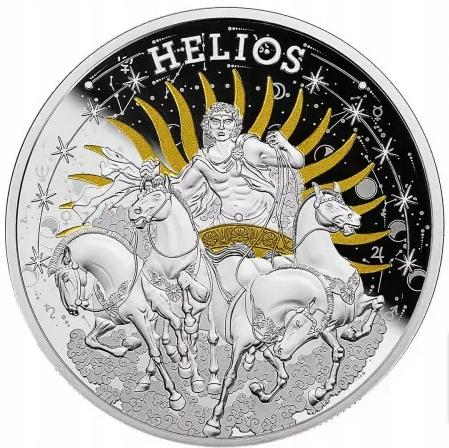 1 dolar Niue 2022 Helios 1 oz srebro 999