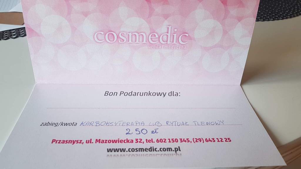 Cosmedic- Voucher na zabieg