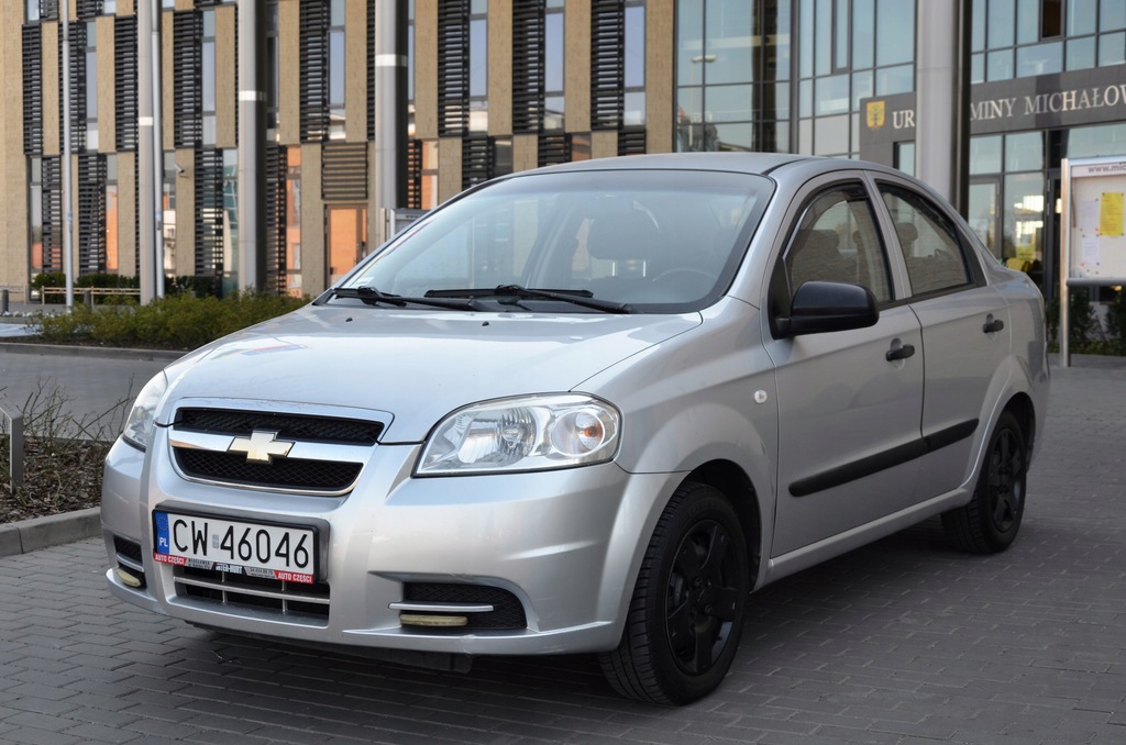 Chevrolet Aveo LPG Benzyna Gaz 2007 Salon Polska