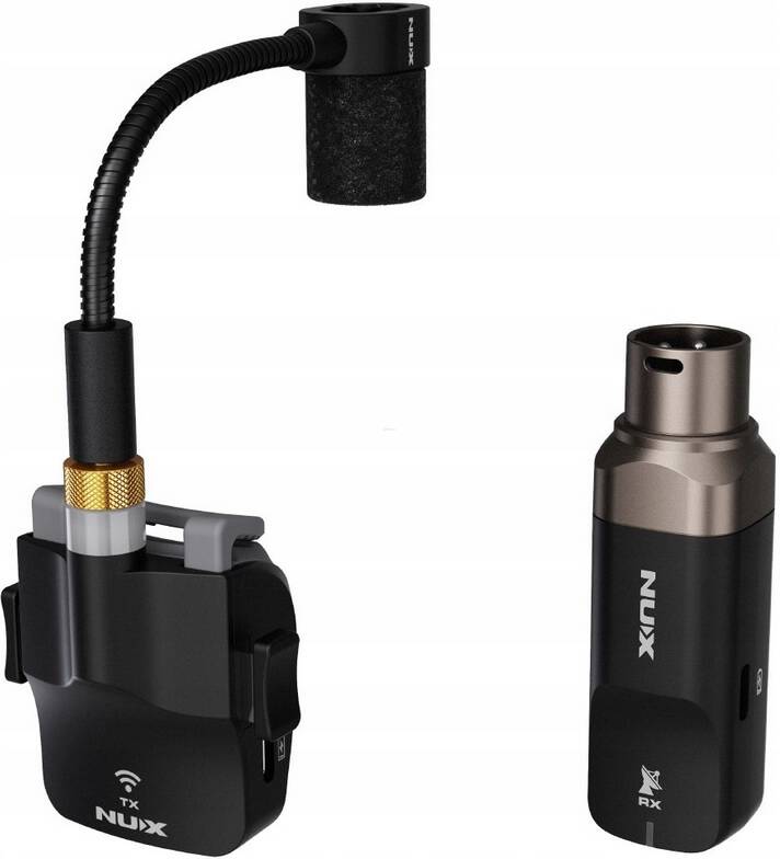 NUX B-6 SYSTEM BEZPRZEWODOWY MIKROFON DO SAKSOFONU ZESTAW
