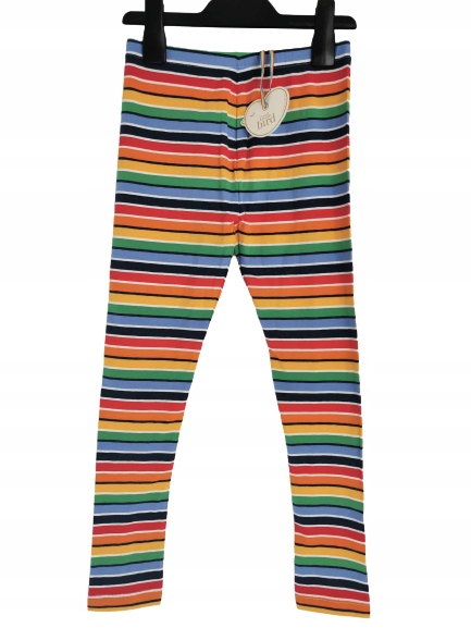 kolorowe legginsy getry MOTHERCARE 128 LITTLE BIRD