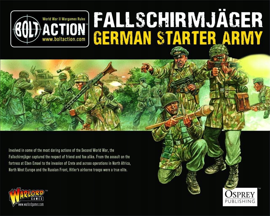 Купить Fallschirmjager Bolt Action Стартовая армия: отзывы, фото, характеристики в интерне-магазине Aredi.ru