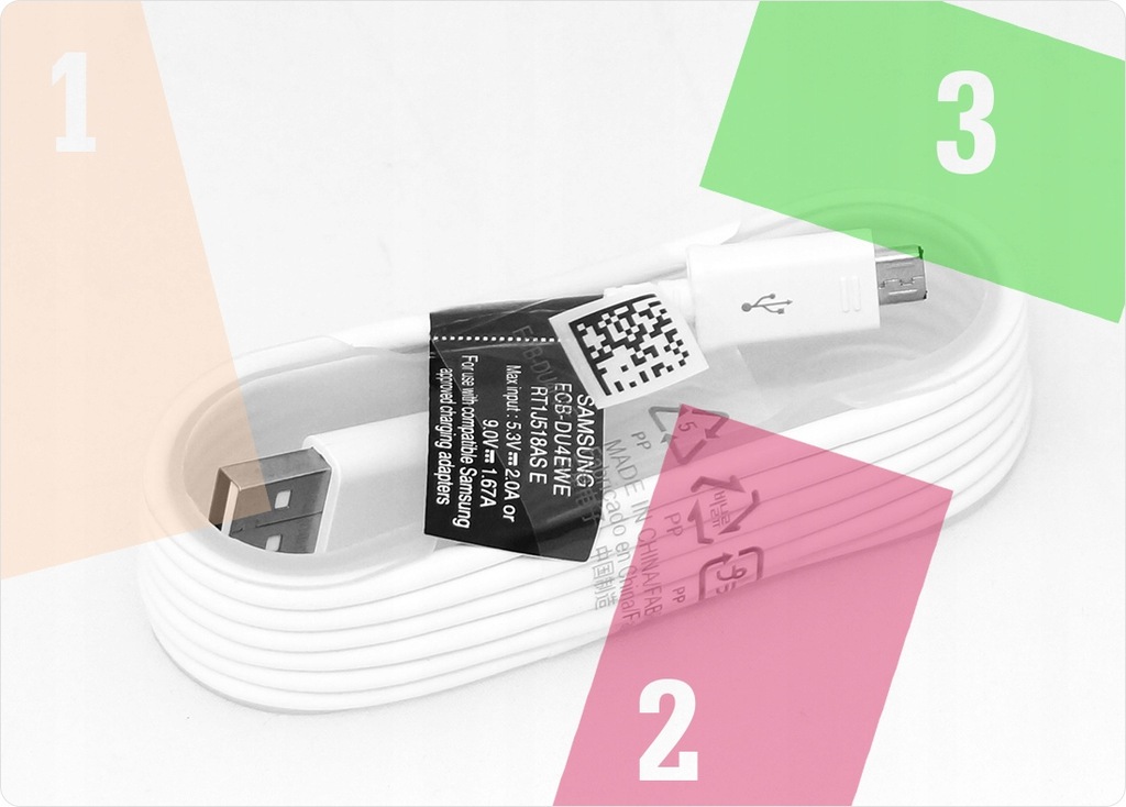 Купить КАБЕЛЬ MICRO USB SAMSUNG ECB-DU4EWE 1,5 м: отзывы, фото, характеристики в интерне-магазине Aredi.ru