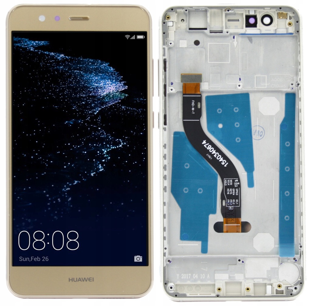 P10 HUAWEI LITE WYŚWIETLACZ LCD + ZŁOTY DIGITIZER