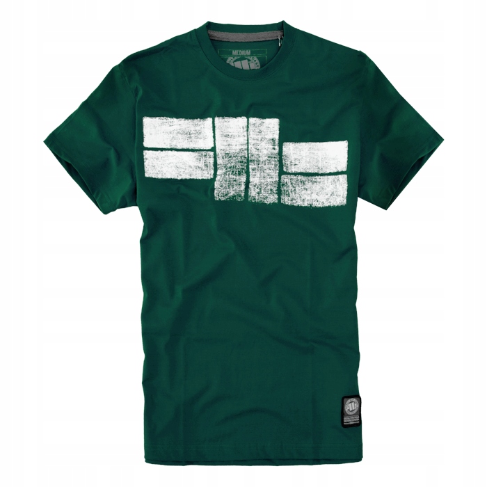 PIT BULL Koszulka Logo 16 Zielona Rozm.XL