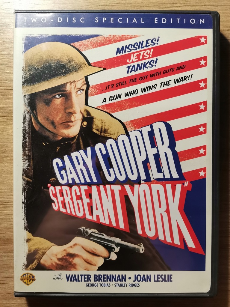 SIERŻANT YORK (1941) Gary Cooper | Walter Brennan | Joan Leslie | 2xDVD