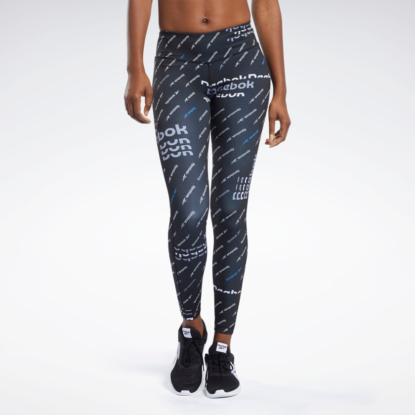 REEBOK legginsy Workout Ready Allover Print r. XS