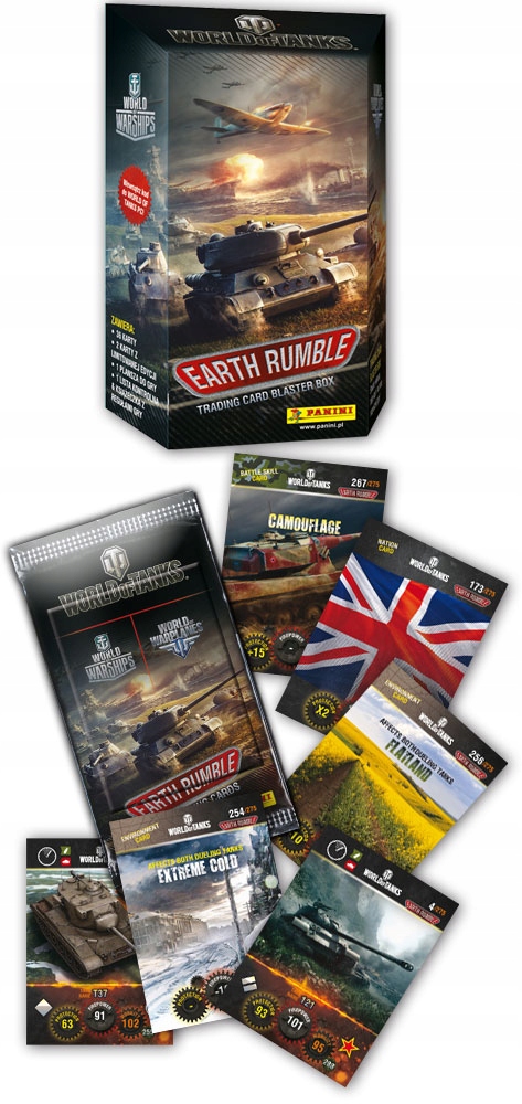 Купить WORLD OF TANKS EARTH RUMBLE Стартовый набор Панини: отзывы, фото, характеристики в интерне-магазине Aredi.ru