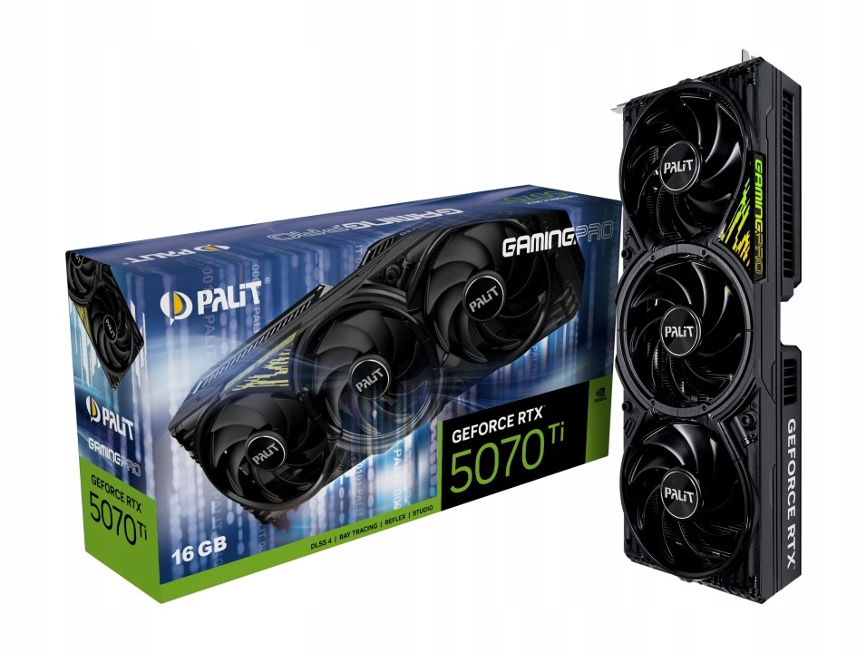 Karta Palit GeForce RTX 5070 Ti 16GB GDDR7 256bit HDMI+3DP PCIe5.0