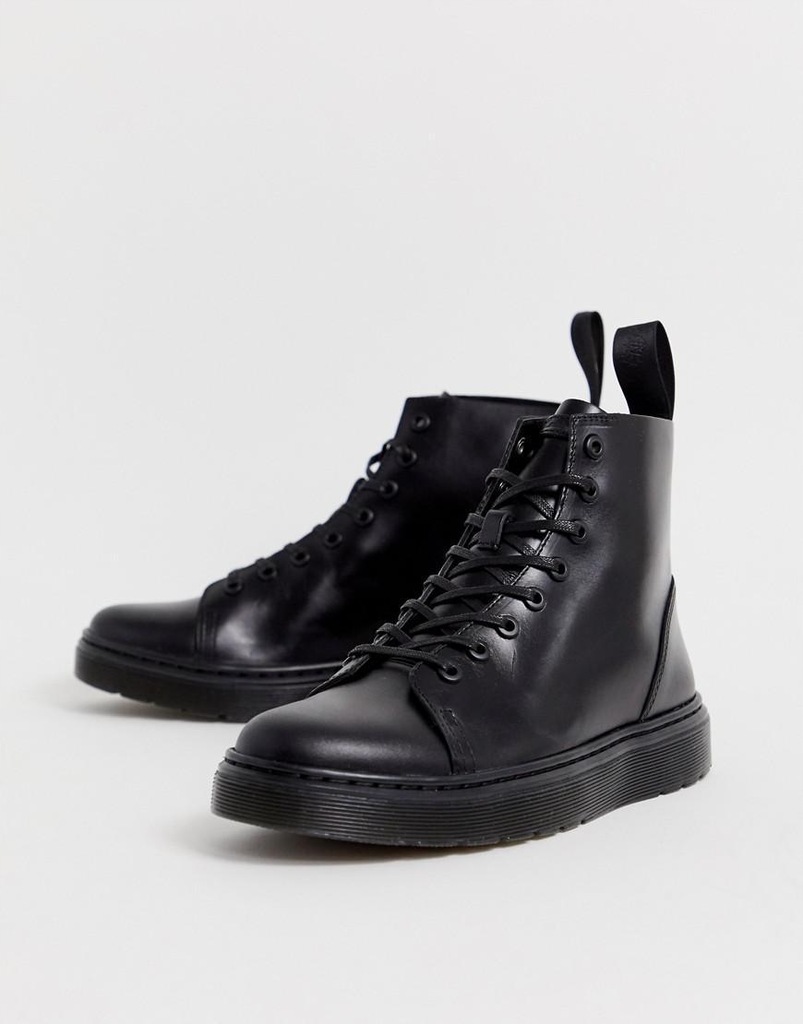 DR MARTENS__XZX CZARNE SKÓRZANE BUTY__43