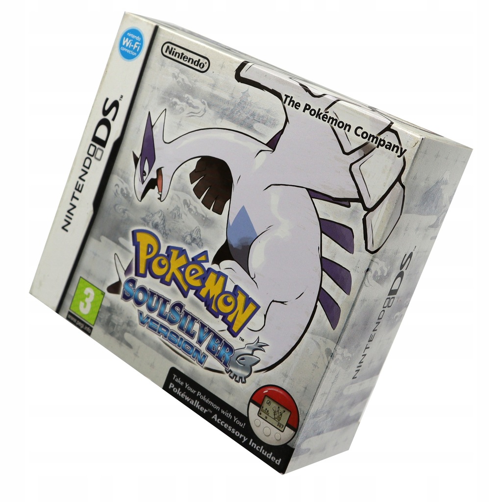 Pokemon SoulSilver + Pokewalker - Nintendo DS