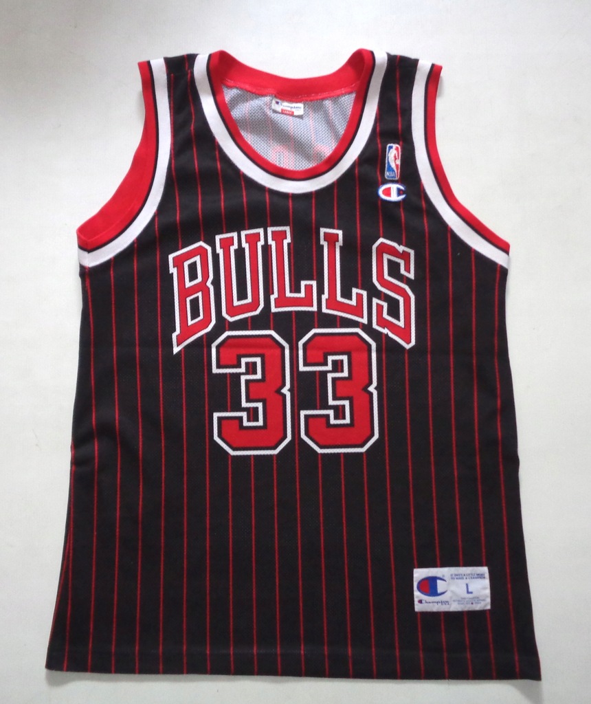 CHAMPION CHICAGO BULLS PIPPEN koszulka NBA - L -