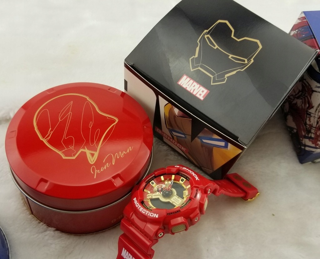 G-shock Ga-110 Marvel , Iron man Avengers limited