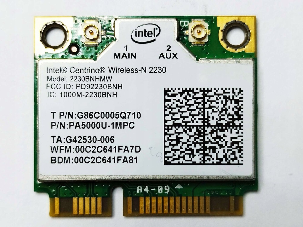 Karta sieciowa wewnętrzna WI-FI Intel PA5000U-1MPC