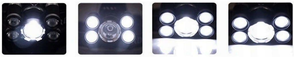 Купить МОЩНАЯ ФАРА 5 x LED T6 АККУМУЛЯТОРНАЯ ФАРА CREE: отзывы, фото, характеристики в интерне-магазине Aredi.ru