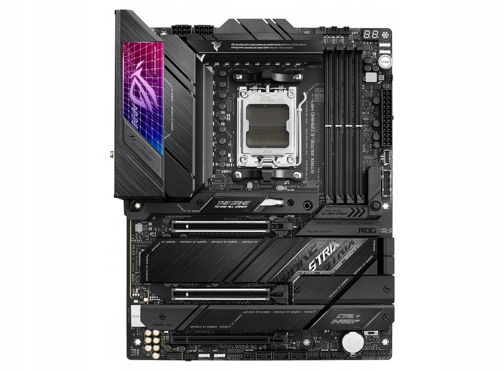 ASUS ROG STRIX X670E-E GAMING WIFI AMD X670 Gniazdo AM5 ATX