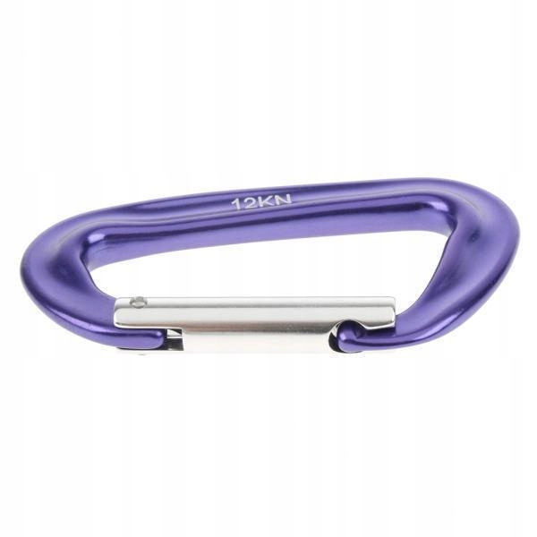 2x 12KN Spring Snap Clip Keychain Carabiner