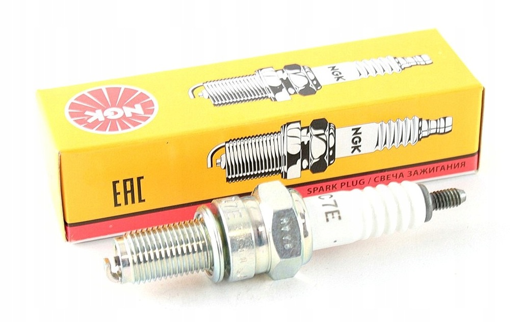 Świeca zapłonowa NGK C7E iskrowa głowicy C-7E