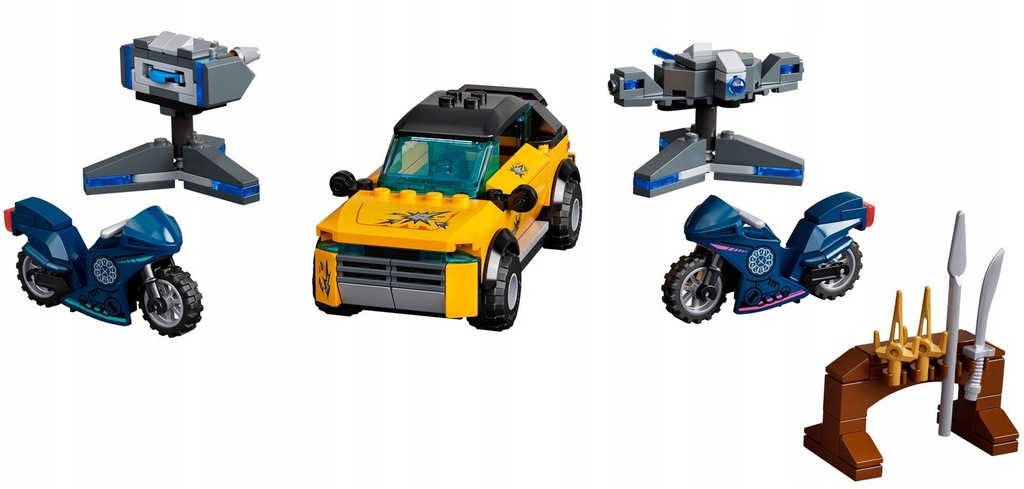 LEGO 76176 *SH* auto, wyrzutnia i stojak na broń brak figurek