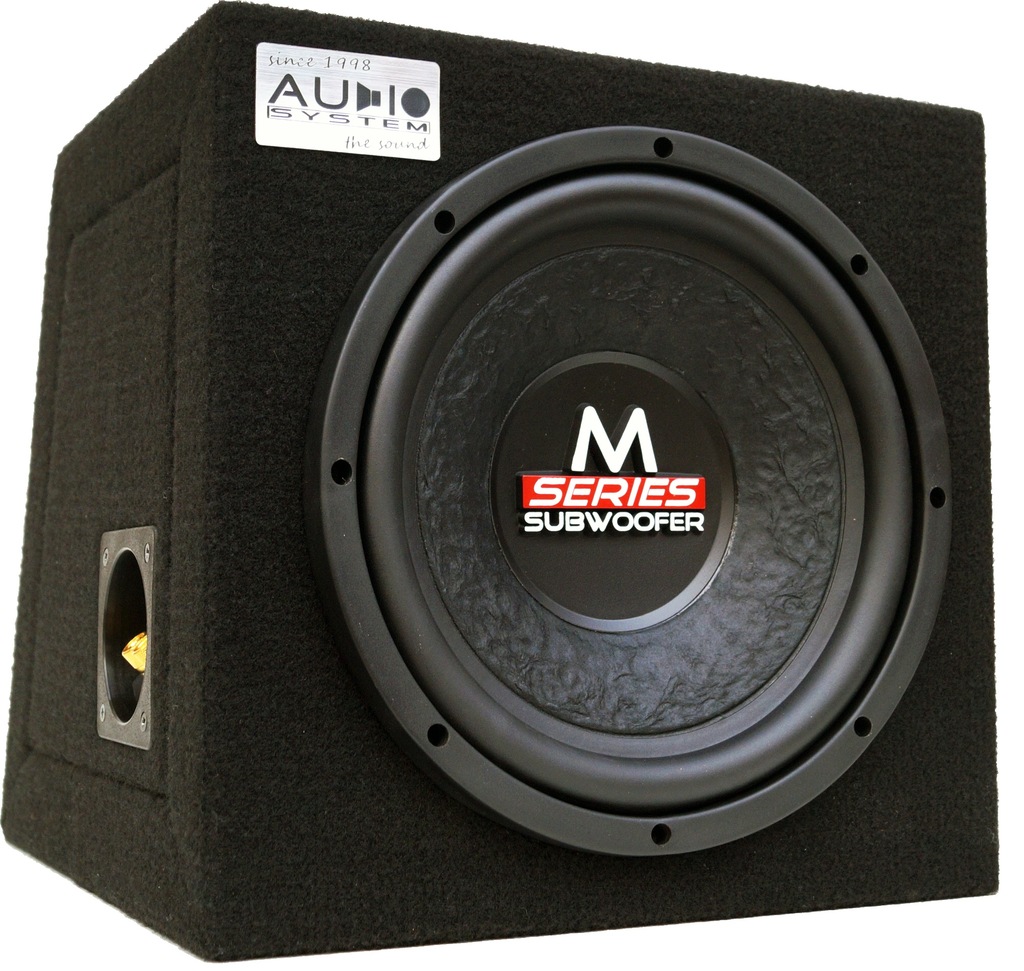 Audio System M10 obudowa MDF 25cm dynamika-głębia