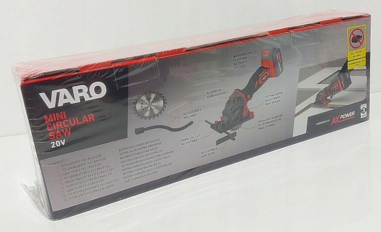 Varo mini circular saw outlet