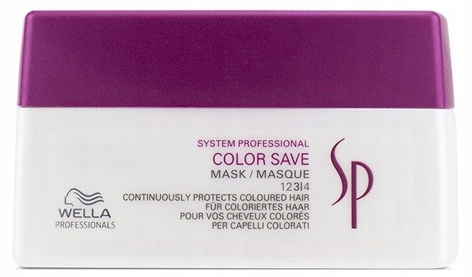 Wella Sp Color Save Maska Włosy Farbowane 200 ml