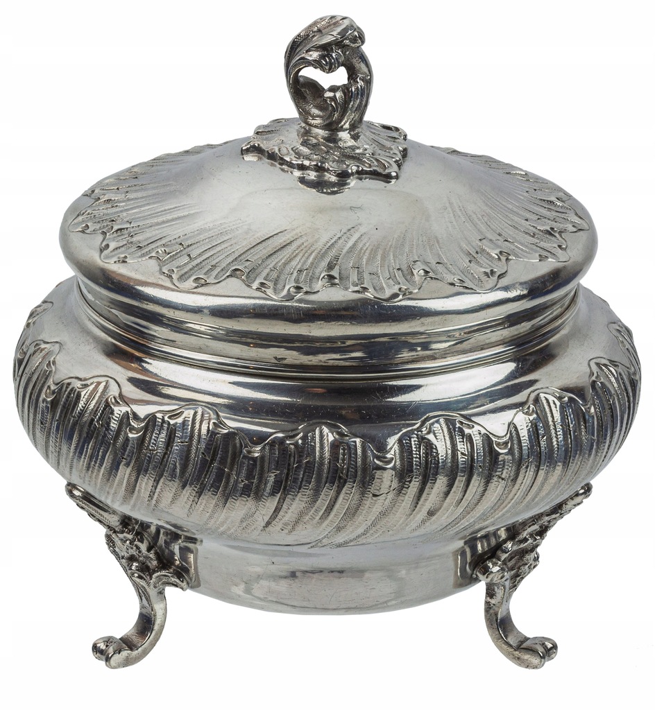 Francja Cukiernica Jean Puiforcat srebro XIX/XX w.