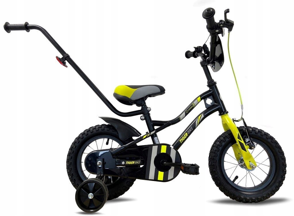 ROWEREK DLA DZIECI Z RĄCZKĄ 16" TIGER BIKE