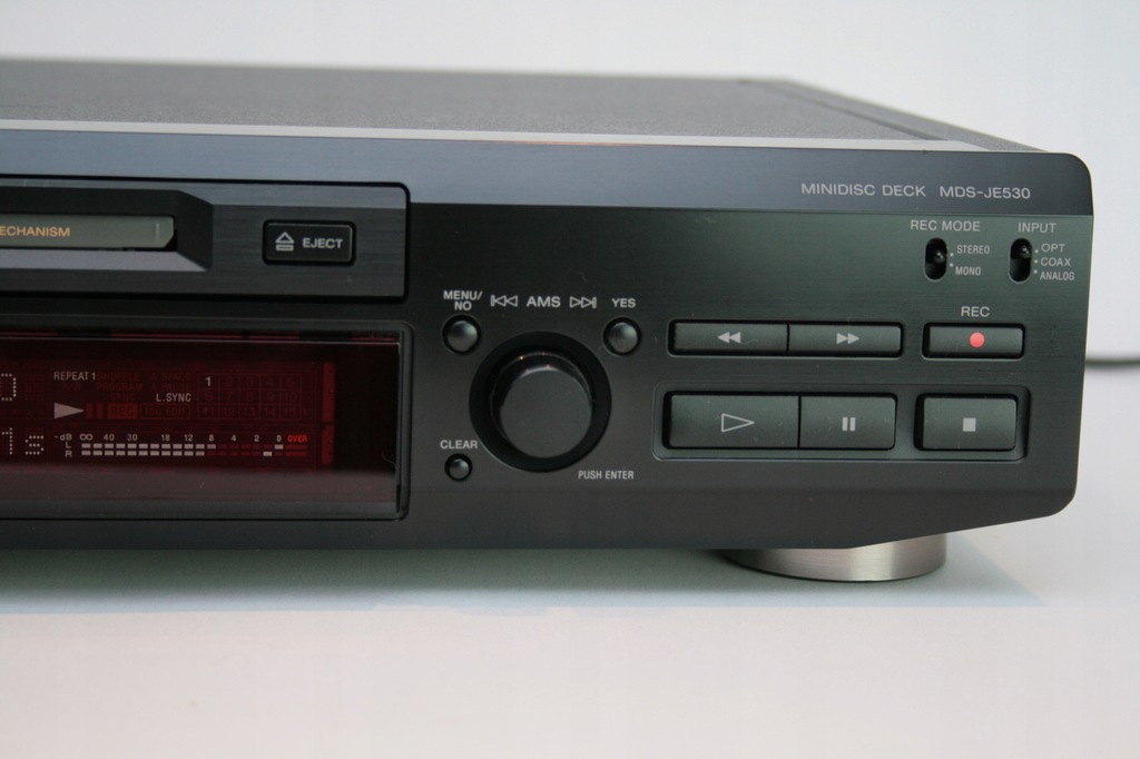 Odtwarzacz MiniDisc SONY MDSJE530 Atrac DSP TypeR 7779159339 oficjalne archiwum Allegro