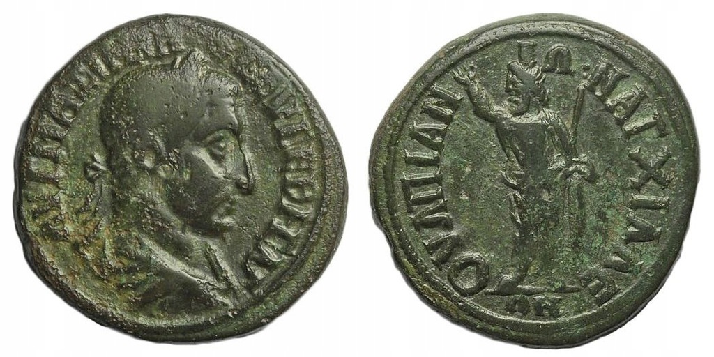 MAXIMINUS, ANCHIALOS - PIĘKNY AE28 Varb. 574 -BCM!