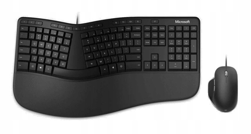 Zestaw klawiatura i mysz Microsoft czarny