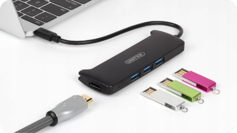 Купить UNITEK V300A USB C 3.1 Gen 1 HUB 3x USB 3.0 + HDMI: отзывы, фото, характеристики в интерне-магазине Aredi.ru