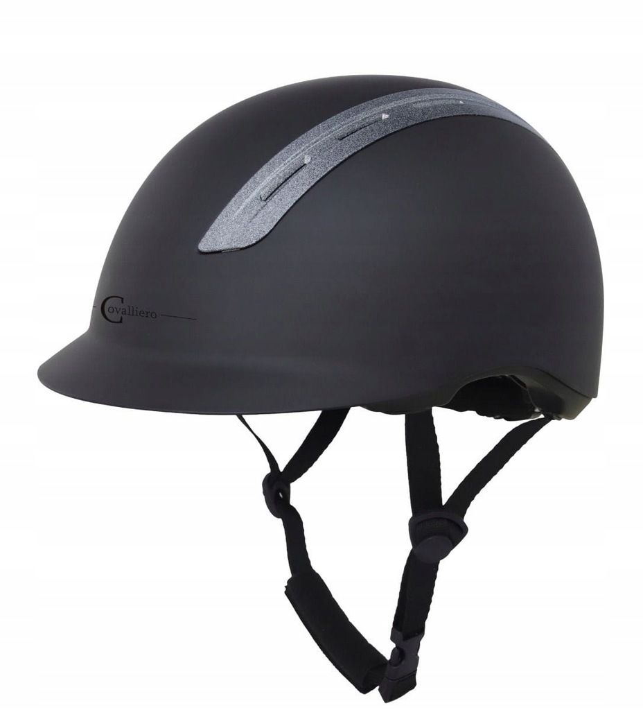 Covalliero Kask jeździecki ProViso, czarny 52-56cm