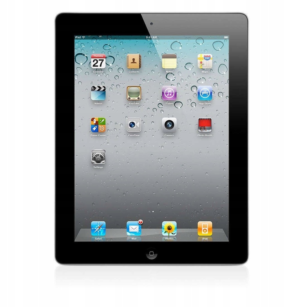 Apple iPad 2 16GB Wi-Fi Black A1395 GW3 Fv23%