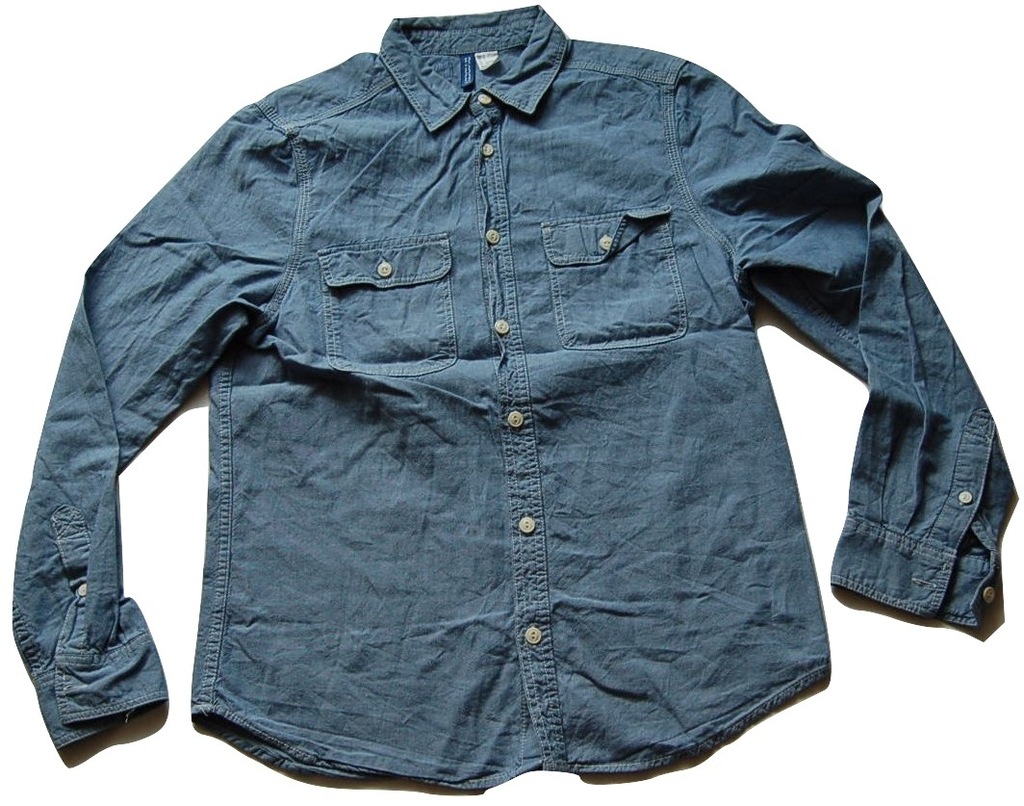 BL410_koszula jak NOWA jeans cieńszy H & M /S