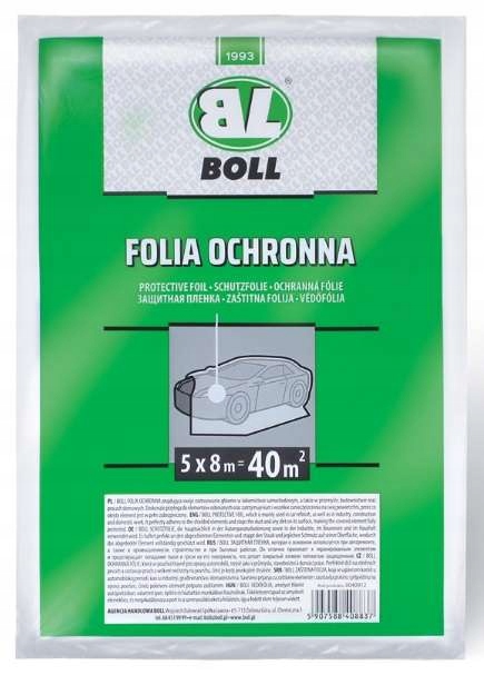 FOLIA OCHRONNA 5M/8M 40M2 1SZT BOLL