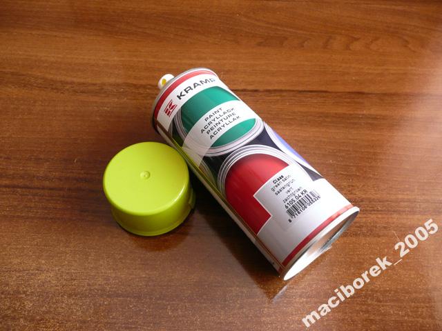 Farba spray Claas zielony 400ml KRAMP