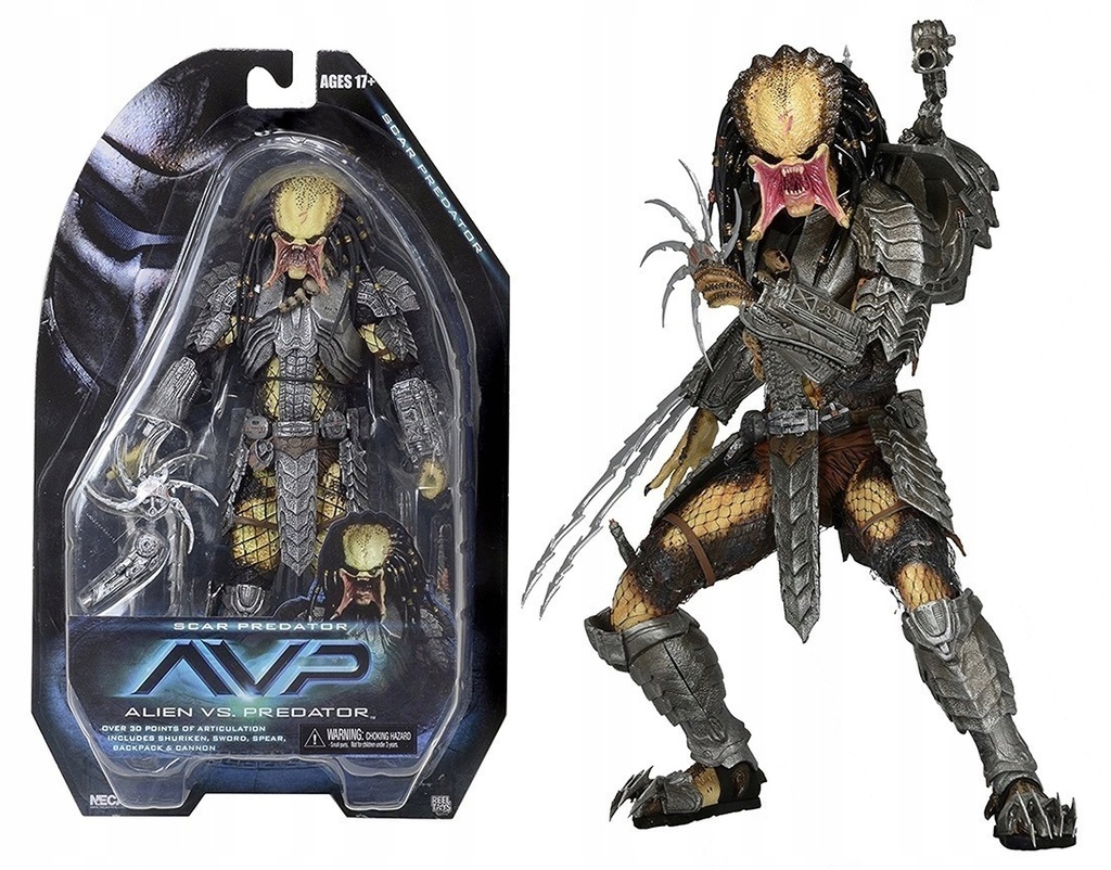 SCAR PREDATOR フィギュア NECA Alien vs. Predator Series 14 Scar Predator 7 Action
